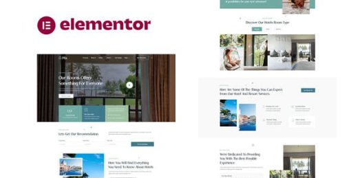 Pila – Hotel & Resort Elementor Template Kit