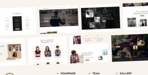Queenlens – Portfolio & Photography Elementor Template Kit