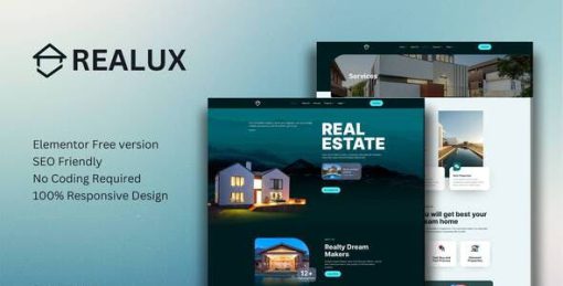 Realux – Real Estate Elementor Template Kit
