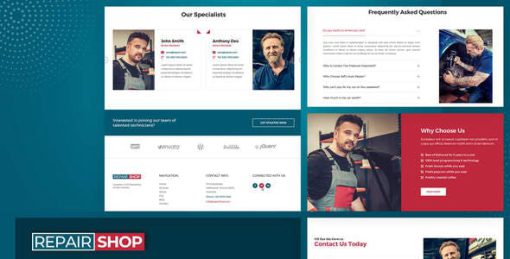 Repair Shop – Template Kit