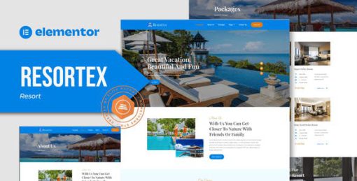 Resortex – Hotel & Resort Elementor Pro Template Kit