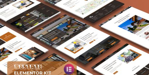 Restate – Construction Builder Elementor Template Kit