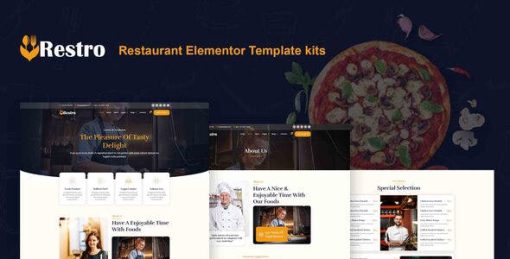 Restro – Restaurant Elementor Pro Template Kit