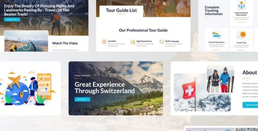 Retrave | Travel & Tour Agency Elementor Template Kit