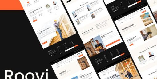 Roovi – Home Improvement Elementor Template Kit