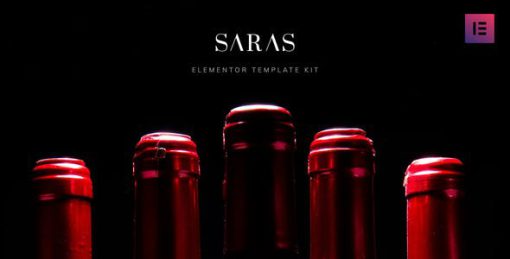 Saras – Wine Template Kit