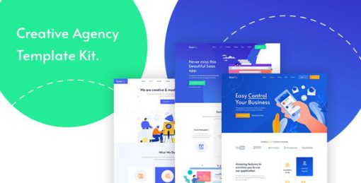 SassCo – App Landing & Startup Elementor Template Kit