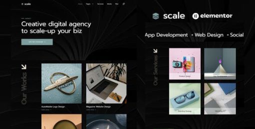 Scale – Creative Agency Elementor Template Kit