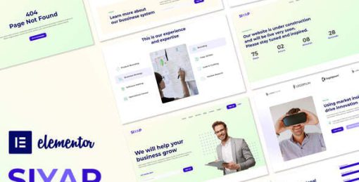 Siyap – Corporate & Business Elementor Template Kit
