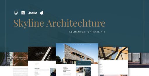 Skyline – Architecture Elementor Template Kit
