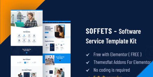 Soffets – Software & IT Service Elementor Template Kit