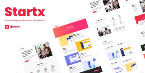 Startx – Creative Agency Elementor Template Kit