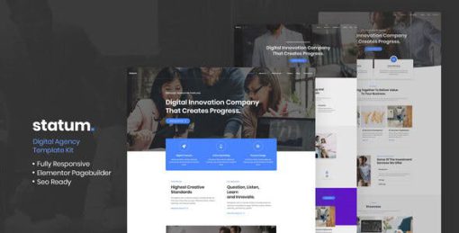 Statum – Business & Agency Elementor Template Kit