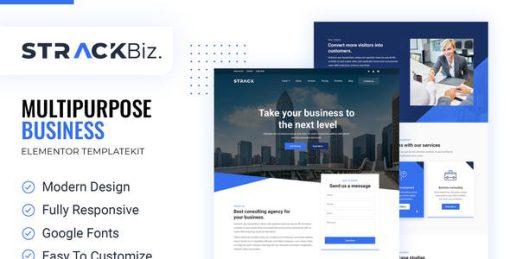 STRACK Biz | Elementor Template Kit
