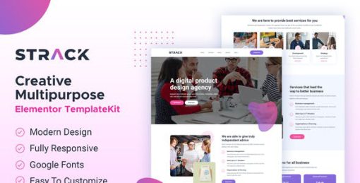 STRACK Multipurpose Business | Elementor Template Kit