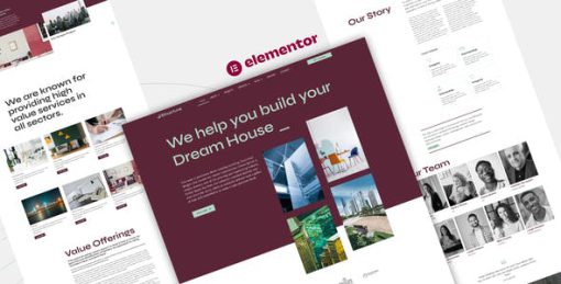 Structure – Architect Elementor Pro Template Kit