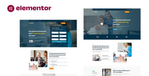 Susty – Homecare & Private Nursing Services Elementor Template Kit