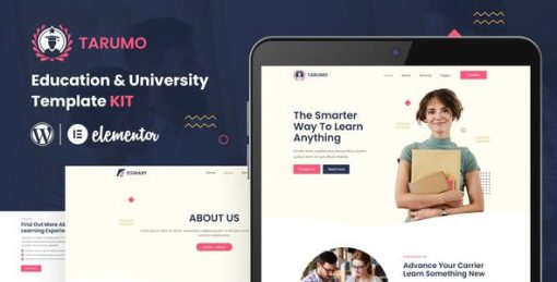 Tarumo – Education & University Elementor Template Kit