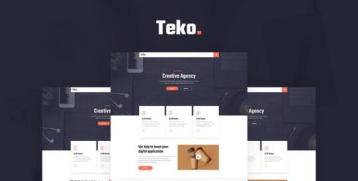 Teko – Creative Agency Template Kit