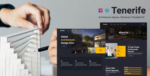 Tenerife – Architecture Agency Elementor Template Kit
