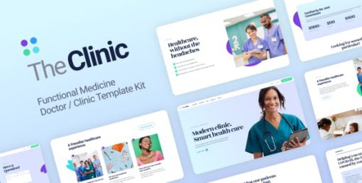 The Clinic – Health & Medical Elementor Template Kit