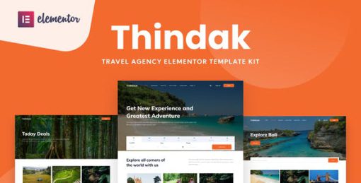 Thindak – Travel Agency Elementor Template Kit