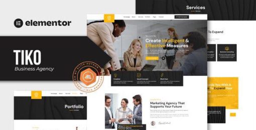 Tiko – Business Agency Elementor Template Kit