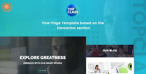 TopClass – Business & Agency Template Kit