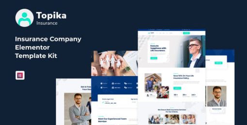Topika – Insurance Agency Elementor Template Kit