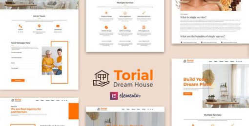 Torial – Interior Design Elementor Template Kit