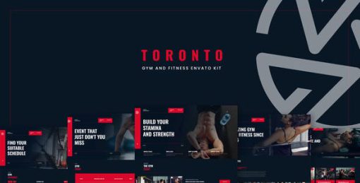 Toronto – Gym & Fitness Elementor Template Kit