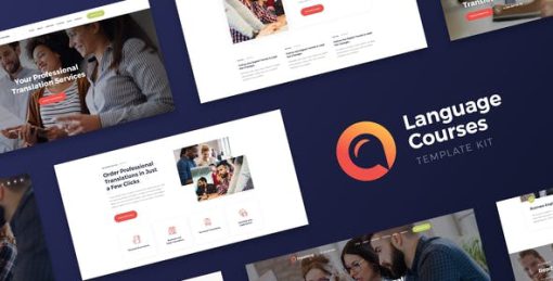 Translang – Language Courses & Translation Services Elementor Template Kit