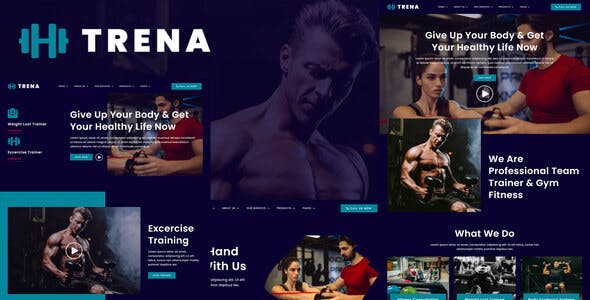 Trena – Sport & Fitness Trainer Services Elementor Template Kit Trena – Sport & Fitness Trainer Services Elementor Template Kit