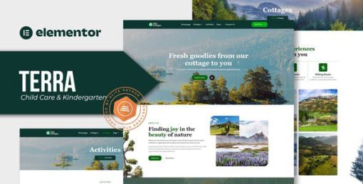 Tula – Nature Cottages Elementor Template Kit