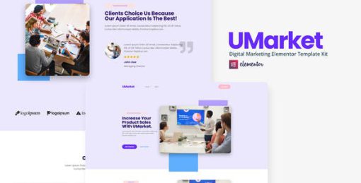 UMarket – Digital Marketing Elementor Template Kit