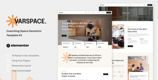 Varspace – Coworking Space Elementor Template Kit