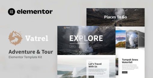 Vatrel – Adventure & Tour Elementor Template Kit