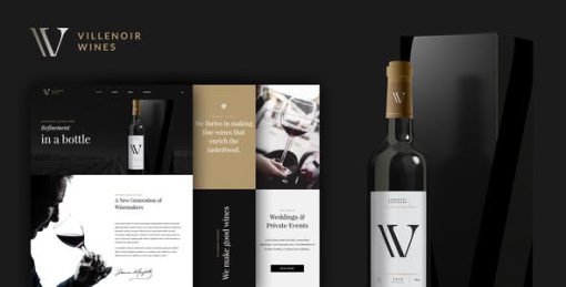 Villenoir – Wine Template Kit