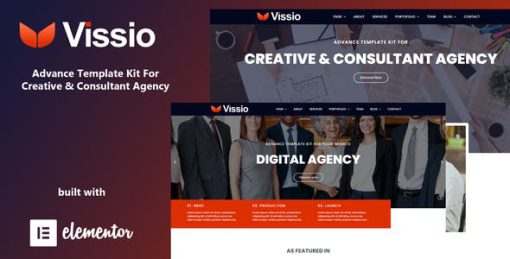 Vissio – Business Elementor Template Kit