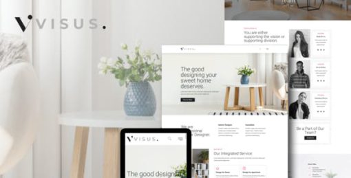 Visus – Interior Design & Architecture Elementor Template Kit
