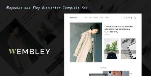 Wembley – Blog & Magazine Elementor Template Kit