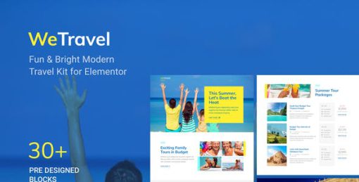 WeTravel – Travel and Tourism Template Kit