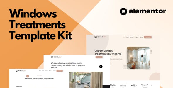 Windo – Window Treatments Template Kit Windo – Window Treatments Template Kit