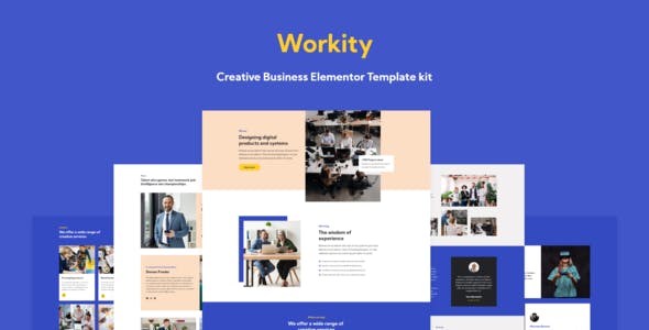 Workity- Creative Business Elementor Template kit Workity- Creative Business Elementor Template kit