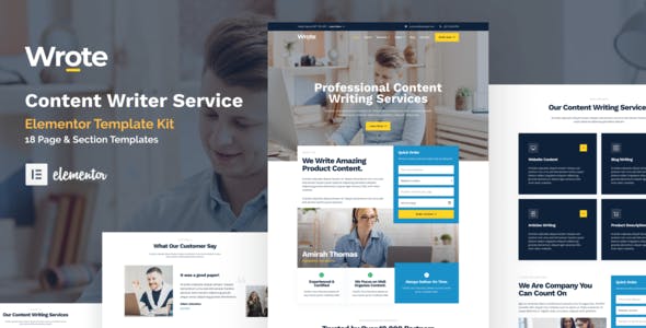 Wrote – Content Writing & Copywriting Template Kit Wrote – Content Writing & Copywriting Template Kit