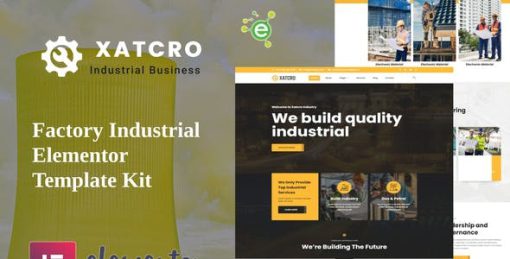 Xatcro – Factory Industrial Elementor Template Kit