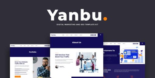 Yanbu – Digital Marketing & SEO Elementor Template Kit