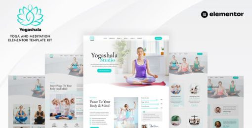 Yogashala – Yoga & Meditation Elementor Template Kit