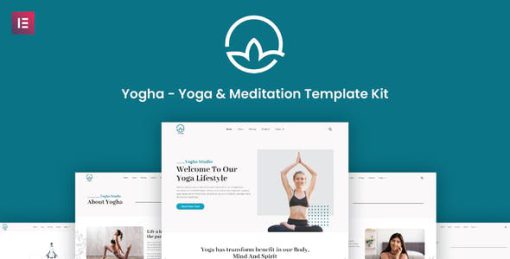 Yogha – Yoga & Meditation Elementor Template Kit