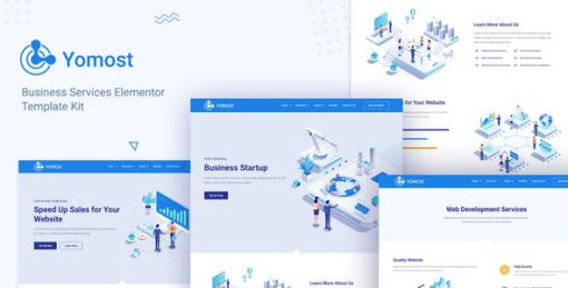 Yomost – Business Services Elementor Template Kit